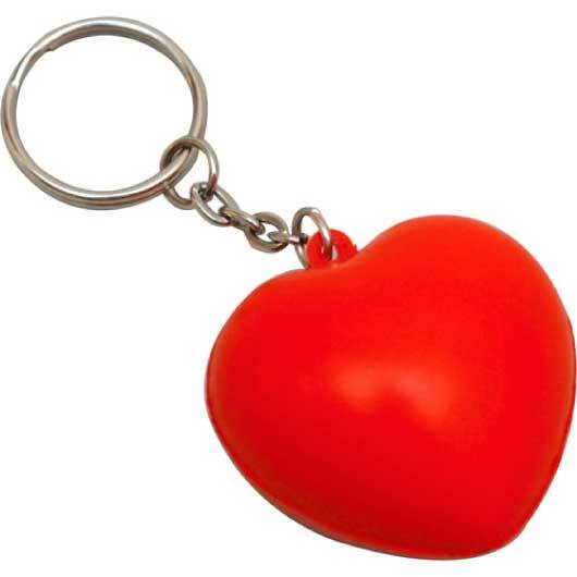Promotional Stress heart Keyrings